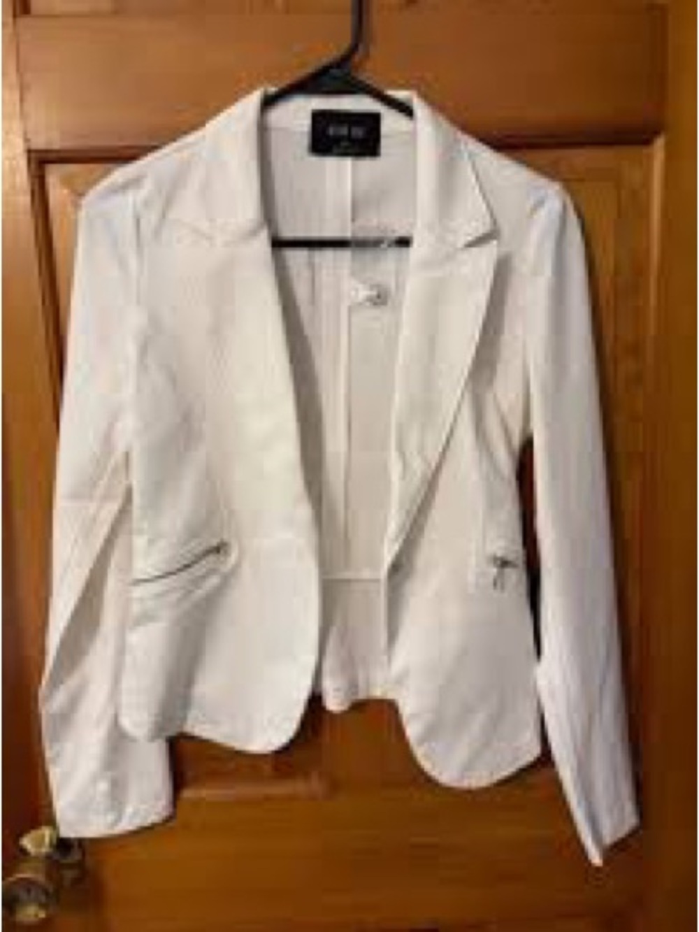 Active USA White Women's Blazer Jacket